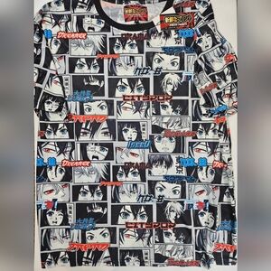 Anime Comic T-Shirt Mens 3XL Drill Clothing Company Fresh Prints Graphic‎ Comic